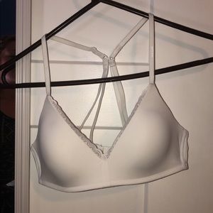 White bralette